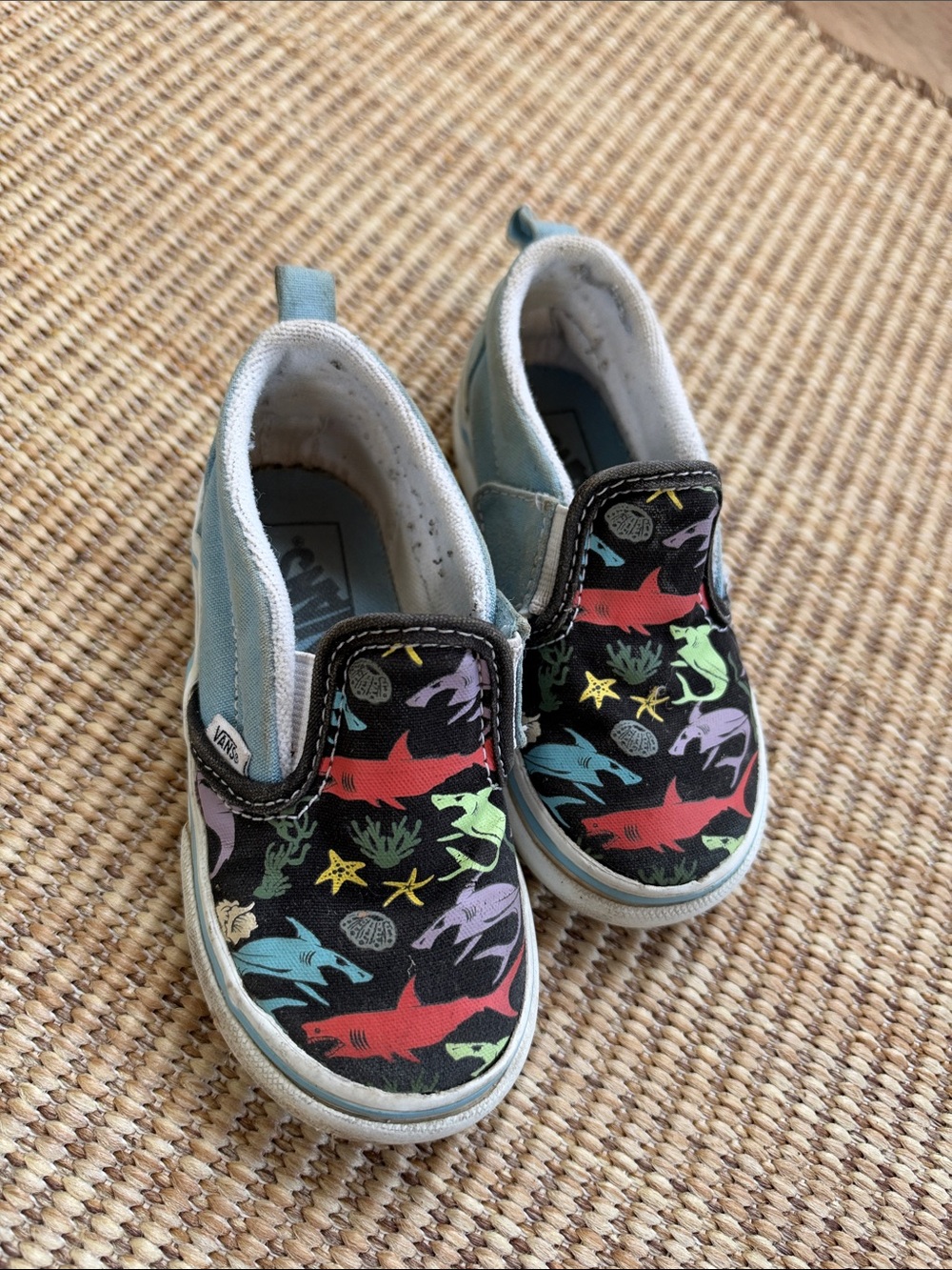 Vans Kids Slip-On Sneakers Glow in the Dark